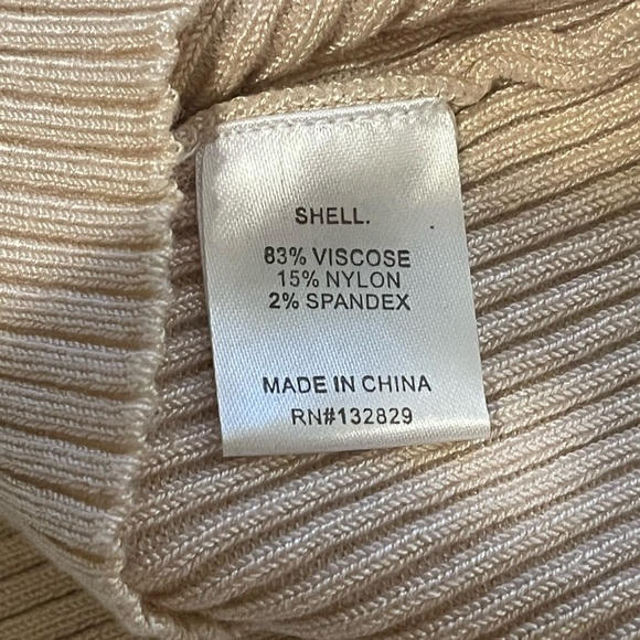 New Lovers + Friends Avi Off-Shoulder Sweater in Beige - Picture 6 of 6